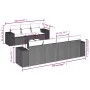 Set de sofás de jardín 8 pzas y cojines ratán sintético gris by , Modular outdoor sofas - Ref: Foro24-3222331, Price: 572,91 ...