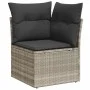 Set de sofás de jardín 8 pzas y cojines ratán sintético gris by , Garden sets - Ref: Foro24-3222821, Price: 614,64 €, Discoun...