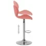 Taburetes de cocina 2 unidades terciopelo rosa by , Kitchen stools - Ref: Foro24-334916, Price: 119,46 €, Discount: %