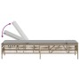 Liegestühle mit Kissen, 2 Stück, aus synthetischem Rattan in Beige. von , Liegen - Ref: Foro24-3261599, Preis: 298,05 €, Raba...