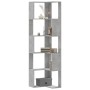 Eckregal 5 Ebenen Holz Grau Beton 50x50x179 cm von , Bücherregale und Regale - Ref: Foro24-852585, Preis: 82,97 €, Rabatt: %