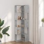 Eckregal 5 Ebenen Holz Grau Beton 50x50x179 cm von , Bücherregale und Regale - Ref: Foro24-852585, Preis: 82,97 €, Rabatt: %