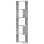 Eckregal 5 Ebenen Holz Grau Beton 50x50x179 cm von , Bücherregale und Regale - Ref: Foro24-852585, Preis: 82,97 €, Rabatt: %
