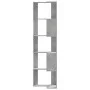 Eckregal 5 Ebenen Holz Grau Beton 50x50x179 cm von , Bücherregale und Regale - Ref: Foro24-852585, Preis: 81,59 €, Rabatt: %