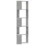 Estantería esquina 5 niveles madera gris hormigón 50x50x179 cm by , Bookcases and shelves - Ref: Foro24-852585, Price: 81,59 ...
