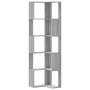 Eckregal 5 Ebenen Holz Grau Sonoma 50x50x179 cm von , Bücherregale und Regale - Ref: Foro24-852587, Preis: 83,20 €, Rabatt: %