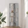 Eckregal 5 Ebenen Holz Grau Sonoma 50x50x179 cm von , Bücherregale und Regale - Ref: Foro24-852587, Preis: 81,82 €, Rabatt: %