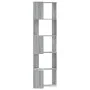 Eckregal 5 Ebenen Holz Grau Sonoma 50x50x179 cm von , Bücherregale und Regale - Ref: Foro24-852587, Preis: 81,82 €, Rabatt: %