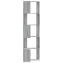 Estantería de esquina 5 niveles madera gris Sonoma 50x50x179 cm by , Bookcases and shelves - Ref: Foro24-852587, Price: 83,20...