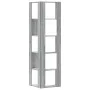 Eckregal 5 Ebenen Holz Grau Sonoma 50x50x179 cm von , Bücherregale und Regale - Ref: Foro24-852587, Preis: 81,82 €, Rabatt: %