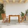 Faltbare Gartenstühle mit Armlehnen, 2 Stück Massivholz Akazie. von , Gartenstühle - Ref: Foro24-367698, Preis: 137,43 €, Rab...