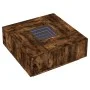 Mesa de centro con Infinity LED roble ahumado 100x100x40 cm de , Mesas de centro - Ref: Foro24-3284046, Precio: 204,28 €, Des...