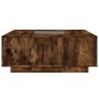 Mesa de centro con Infinity LED roble ahumado 100x100x40 cm by , Coffee table - Ref: Foro24-3284046, Price: 211,94 €, Discoun...