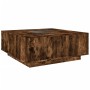 Couchtisch mit Infinity LED in geräucherter Eiche 100x100x40 cm von , Couchtisch - Ref: Foro24-3284046, Preis: 211,94 €, Raba...