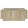 Mesa de centro con Infinity LED roble Sonoma 100x100x40 cm de , Mesas de centro - Ref: Foro24-3284044, Precio: 178,46 €, Desc...