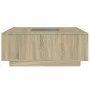 Mesa de centro con Infinity LED roble Sonoma 100x100x40 cm by , Coffee table - Ref: Foro24-3284044, Price: 172,46 €, Discount: %