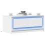 Mesa de centro con luces LED madera ingeniería blanca by , Coffee table - Ref: Foro24-851984, Price: 91,78 €, Discount: %