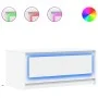 Mesa de centro con luces LED madera ingeniería blanca by , Coffee table - Ref: Foro24-851984, Price: 90,79 €, Discount: %