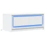 Mesa de centro con luces LED madera ingeniería blanca by , Coffee table - Ref: Foro24-851984, Price: 90,79 €, Discount: %