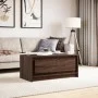 Mesa de centro con luces LED madera de ingeniería marrón roble de , Mesas de centro - Ref: Foro24-851990, Precio: 98,95 €, De...