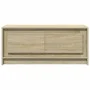 Mesa de centro con luces LED madera de ingeniería roble Sonoma by , Coffee table - Ref: Foro24-851986, Price: 87,99 €, Discou...