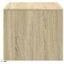 Mesa de centro con luces LED madera de ingeniería roble Sonoma by , Coffee table - Ref: Foro24-851986, Price: 87,99 €, Discou...