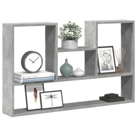 Estantería de pared madera ingeniería gris hormigón 99x15x60 cm von , Regale und Regale - Ref: Foro24-853239, Preis: 42,50 €,...