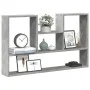 Estantería de pared madera ingeniería gris hormigón 99x15x60 cm by , Shelves and shelves - Ref: Foro24-853239, Price: 41,66 €...