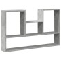 Estantería de pared madera ingeniería gris hormigón 99x15x60 cm von , Regale und Regale - Ref: Foro24-853239, Preis: 42,50 €,...