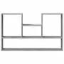 Estantería de pared madera ingeniería gris hormigón 99x15x60 cm by , Shelves and shelves - Ref: Foro24-853239, Price: 41,66 €...