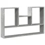 Estantería de pared madera ingeniería gris hormigón 99x15x60 cm by , Shelves and shelves - Ref: Foro24-853239, Price: 41,66 €...
