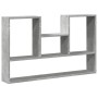 Estantería de pared madera ingeniería gris hormigón 99x15x60 cm von , Regale und Regale - Ref: Foro24-853239, Preis: 42,50 €,...