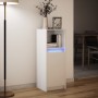 Sideboard mit LED-Beleuchtung aus weißem Ingenieurholz 38x34x100 cm von , Sideboards - Ref: Foro24-852166, Preis: 57,23 €, Ra...
