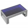 Mitteltisch mit Infinity LED in Grau Sonoma 90x53x30 cm von , Couchtisch - Ref: Foro24-847642, Preis: 113,41 €, Rabatt: %