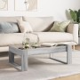 Mesa de centro con Infinity LED gris Sonoma 90x53x30 cm by , Coffee table - Ref: Foro24-847642, Price: 113,41 €, Discount: %