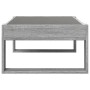 Mesa de centro con Infinity LED gris Sonoma 90x53x30 cm by , Coffee table - Ref: Foro24-847642, Price: 113,41 €, Discount: %