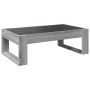 Mesa de centro con Infinity LED gris Sonoma 90x53x30 cm by , Coffee table - Ref: Foro24-847642, Price: 113,41 €, Discount: %