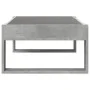 Mesa de centro con Infinity LED gris hormigón 90x53x30 cm de , Mesas de centro - Ref: Foro24-847640, Precio: 114,85 €, Descue...