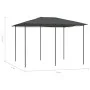 Cenador gris antracita 3x4x2,6 m 160 g/m² by vidaXL, Tents and gazebos - Ref: Foro24-313616, Price: 137,95 €, Discount: %