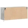 Wand-TV-Möbel mit LED-Lichtern in Betongrau 100x31x45 cm von , TV-Möbel - Ref: Foro24-852295, Preis: 72,56 €, Rabatt: %