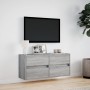 Mueble de TV de pared con luces LED gris Sonoma 100x31x45 cm de , Muebles TV - Ref: Foro24-852297, Precio: 77,83 €, Descuento: %