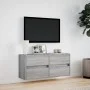 Wand-TV-Möbel mit LED-Lichtern in Sonoma-Grau 100x31x45 cm von , TV-Möbel - Ref: Foro24-852297, Preis: 76,91 €, Rabatt: %