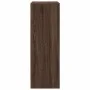 Aparador con LED madera ingeniería marrón roble 77x34x100 cm de , Aparadores - Ref: Foro24-852151, Precio: 78,01 €, Descuento: %