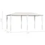 Gazebo with cream pole covers 3x6x2.6 m 160 g/m² by vidaXL, Tents and gazebos - Ref: Foro24-313617, Price: 269,06 €, Discount: %