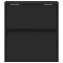 Wand-TV-Möbel mit LED-Lichtern, 2 Stück, schwarz, 41x31x45 cm. von , TV-Möbel - Ref: Foro24-852274, Preis: 111,59 €, Rabatt: %
