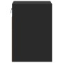 Wand-TV-Möbel mit LED-Lichtern, 2 Stück, schwarz, 41x31x45 cm. von , TV-Möbel - Ref: Foro24-852274, Preis: 111,59 €, Rabatt: %