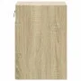Muebles de TV de pared luces LED 2 uds roble Sonoma 41x31x45 cm by , TV Furniture - Ref: Foro24-852276, Price: 91,60 €, Disco...