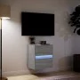 Wand-TV-Möbel mit LED-Lichtern in Sonoma-Grau 41x31x45 cm von , TV-Möbel - Ref: Foro24-852281, Preis: 57,72 €, Rabatt: %