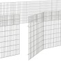 Recinto corral animales 48 paneles hierro galvanizado 54x80 cm by , Cages and habitats for small animals - Ref: Foro24-332134...