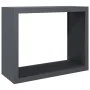 Holzregal aus anthrazitgrauem Stahl 100x40x80 cm von , Brennholztaschen und -halter - Ref: Foro24-850977, Preis: 134,96 €, Ra...